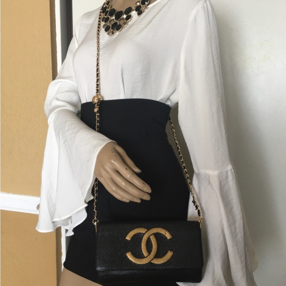 🔥AUTH. CHANEL TIMELESS CLUTCH, WALLET WOC 🔥 - Picture 9 of 10